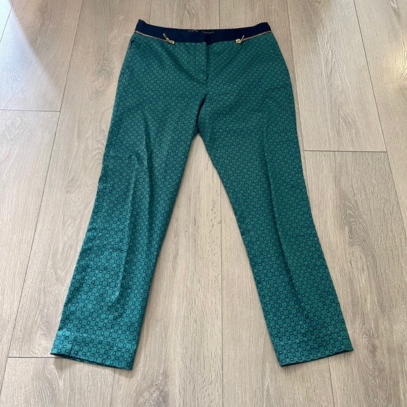 Zara Emerald Ankle Cropped Trouser - Picture 5 of 6